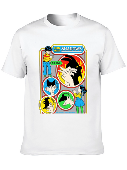 Camiseta Negra Fun with Shadows