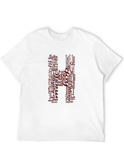 Camiseta Negra con Diseño Hip Hop en Rojo