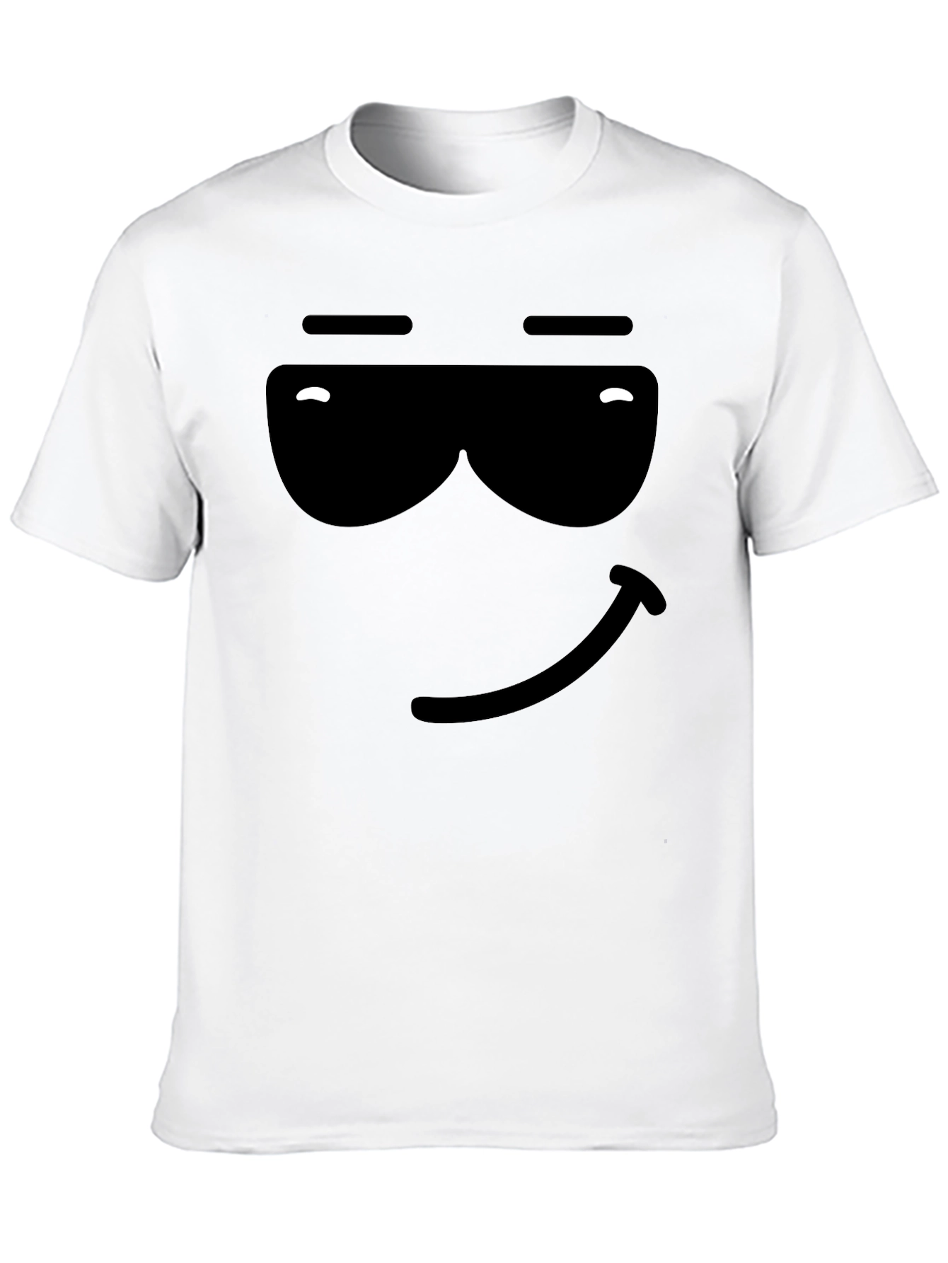 Camiseta Negra con Diseño Gráfico Cool