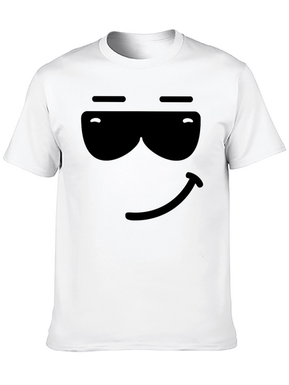 Camiseta Negra con Diseño Gráfico Cool