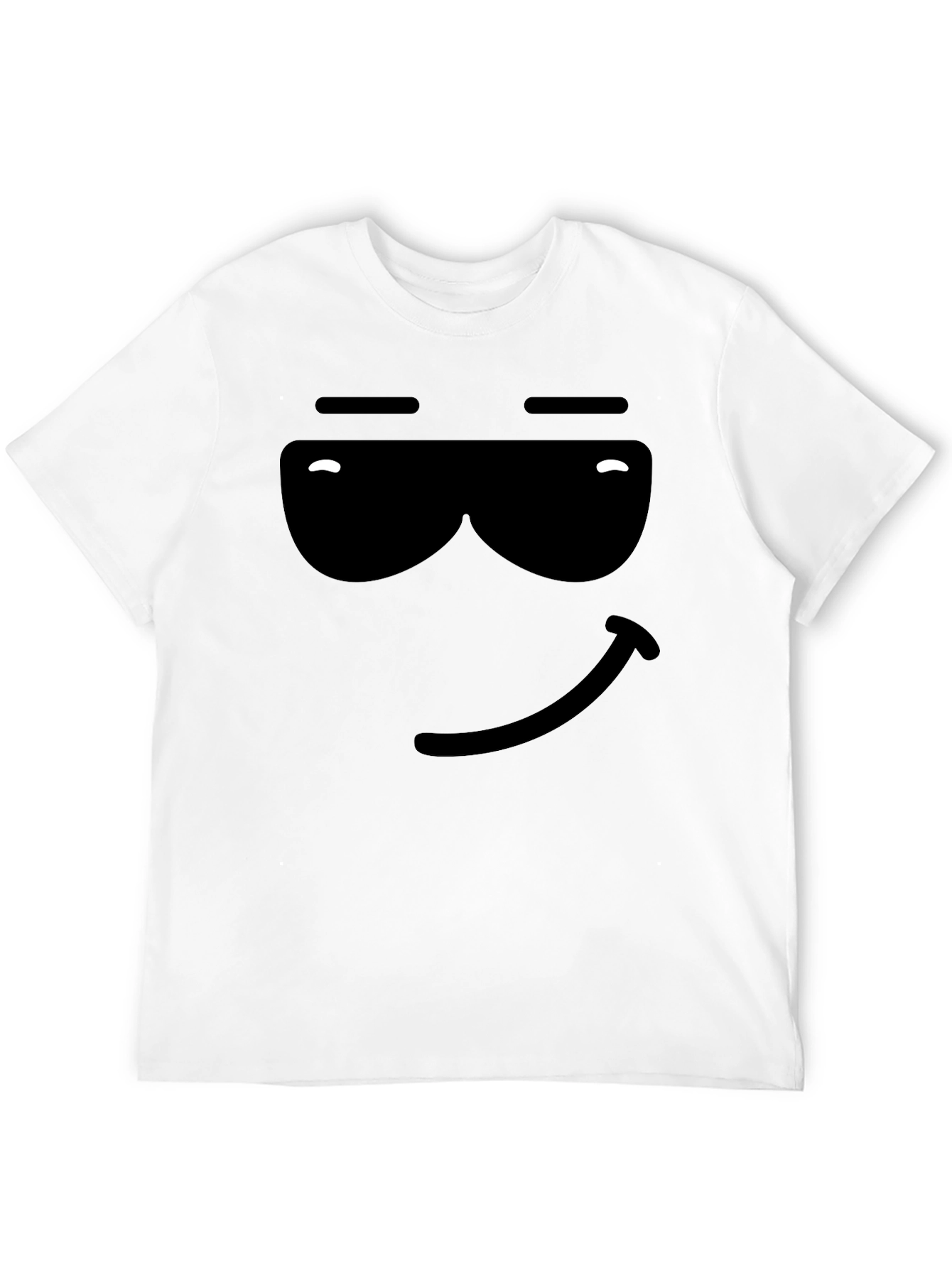 Camiseta Negra con Diseño Gráfico Cool