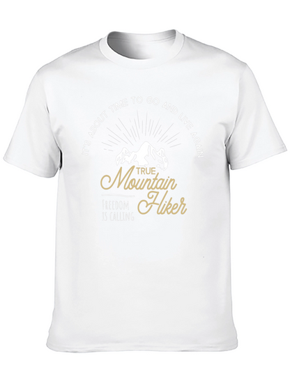 Camiseta Negra de Senderismo True Mountain Hiker