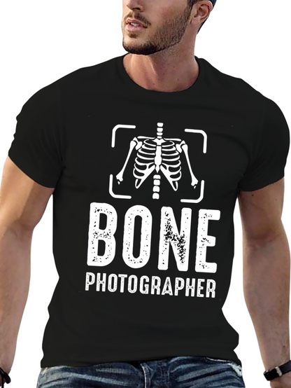 Camiseta Negra Bone Photographer