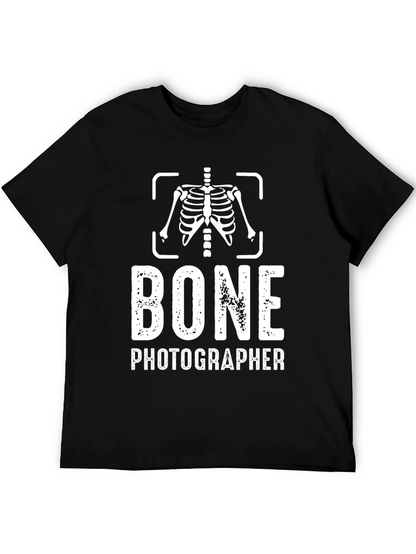 Camiseta Negra Bone Photographer