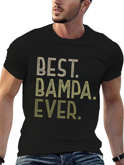 Camiseta Negra Best Bampa Ever