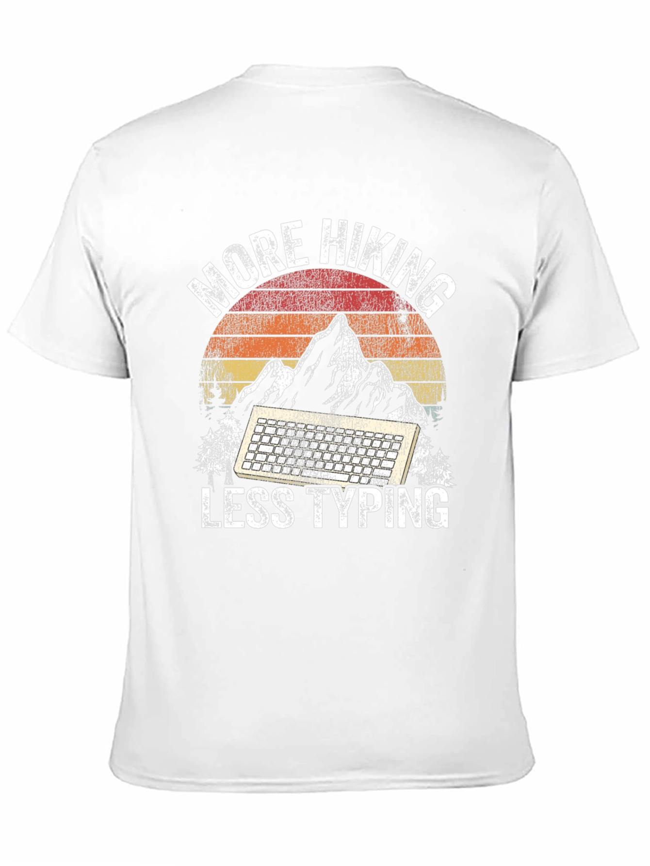 Camiseta Más Senderismo Menos Escribir