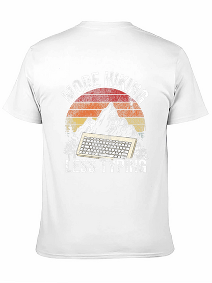 Camiseta Más Senderismo Menos Escribir