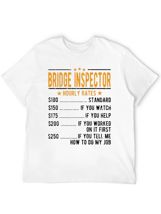 Camiseta Puente Inspector: Tarifas por Hora