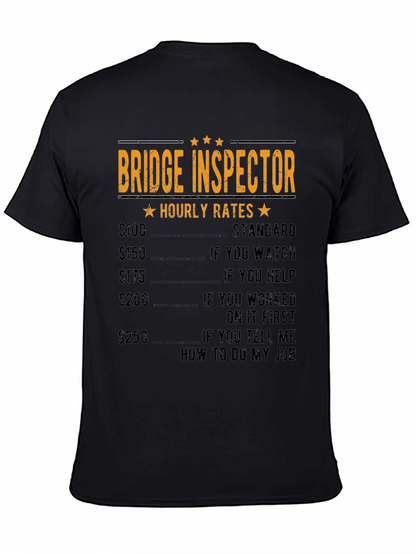 Camiseta Puente Inspector: Tarifas por Hora