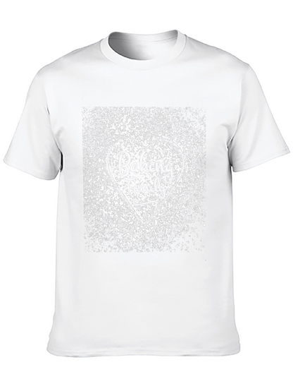 Camiseta Negra Baking Family Diseño Corazón