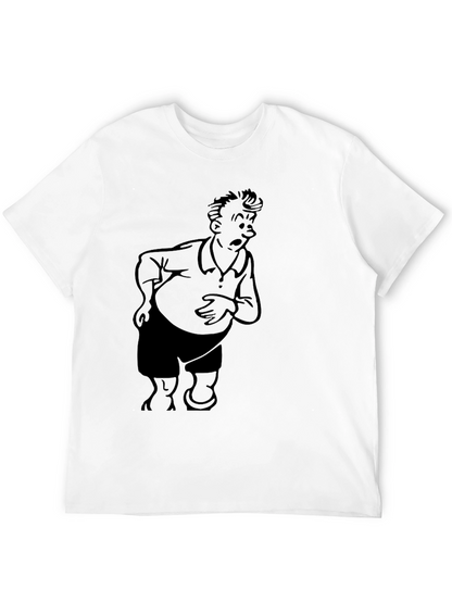 Camiseta Negra con Dibujo Animado