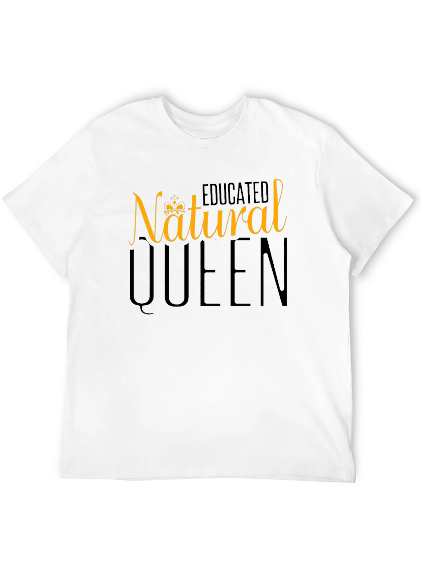Camiseta Negra Natural Queen