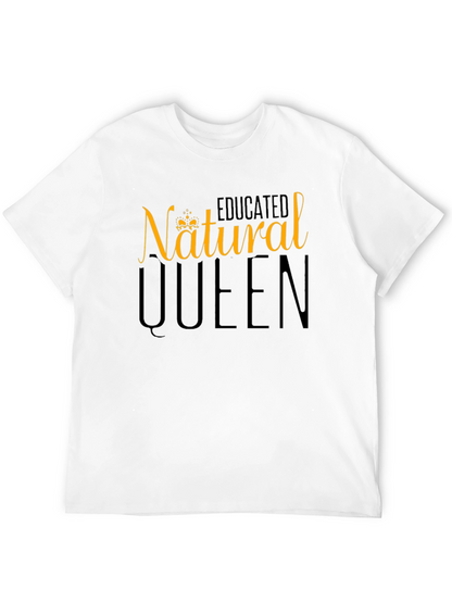 Camiseta Negra Natural Queen