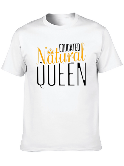 Camiseta Negra Natural Queen