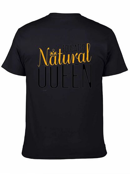 Camiseta Negra Natural Queen