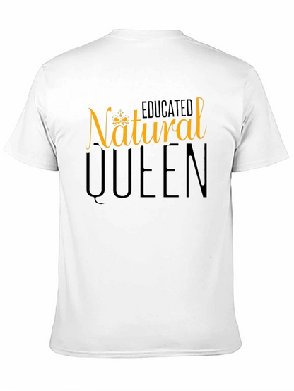Camiseta Negra Natural Queen