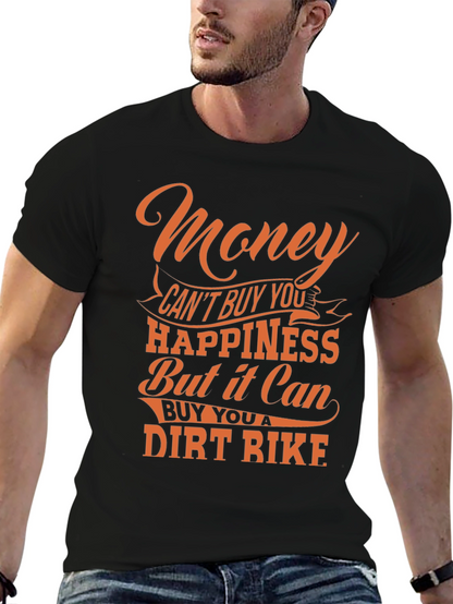 Camiseta Negra - Felicidad & Motos