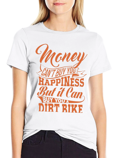 Camiseta Negra - Felicidad & Motos