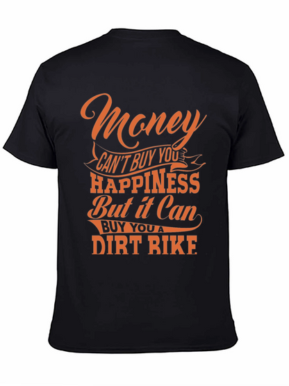 Camiseta Negra - Felicidad & Motos