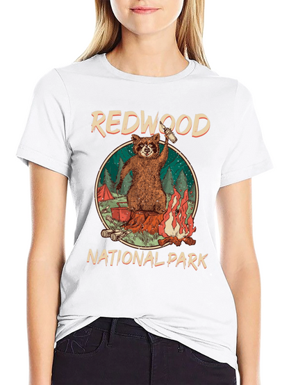 Camiseta Negra Redwood National Park