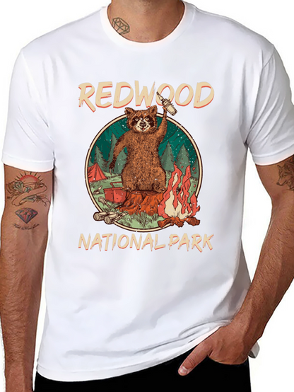 Camiseta Negra Redwood National Park