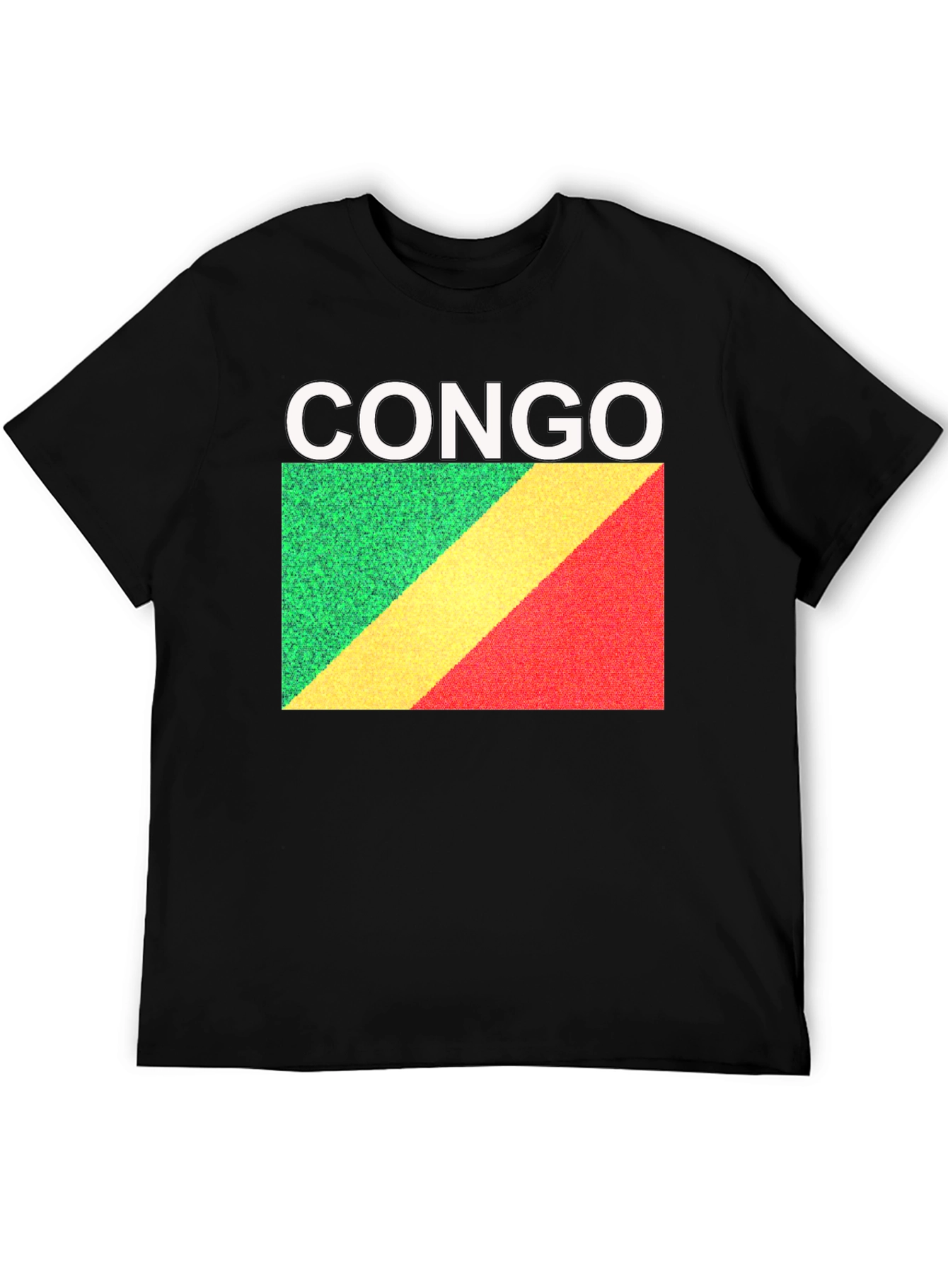 Camiseta Congo Bandera Diseño Único