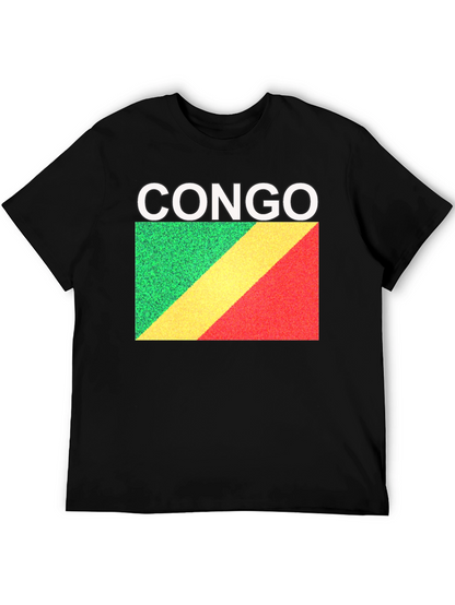 Camiseta Congo Bandera Diseño Único