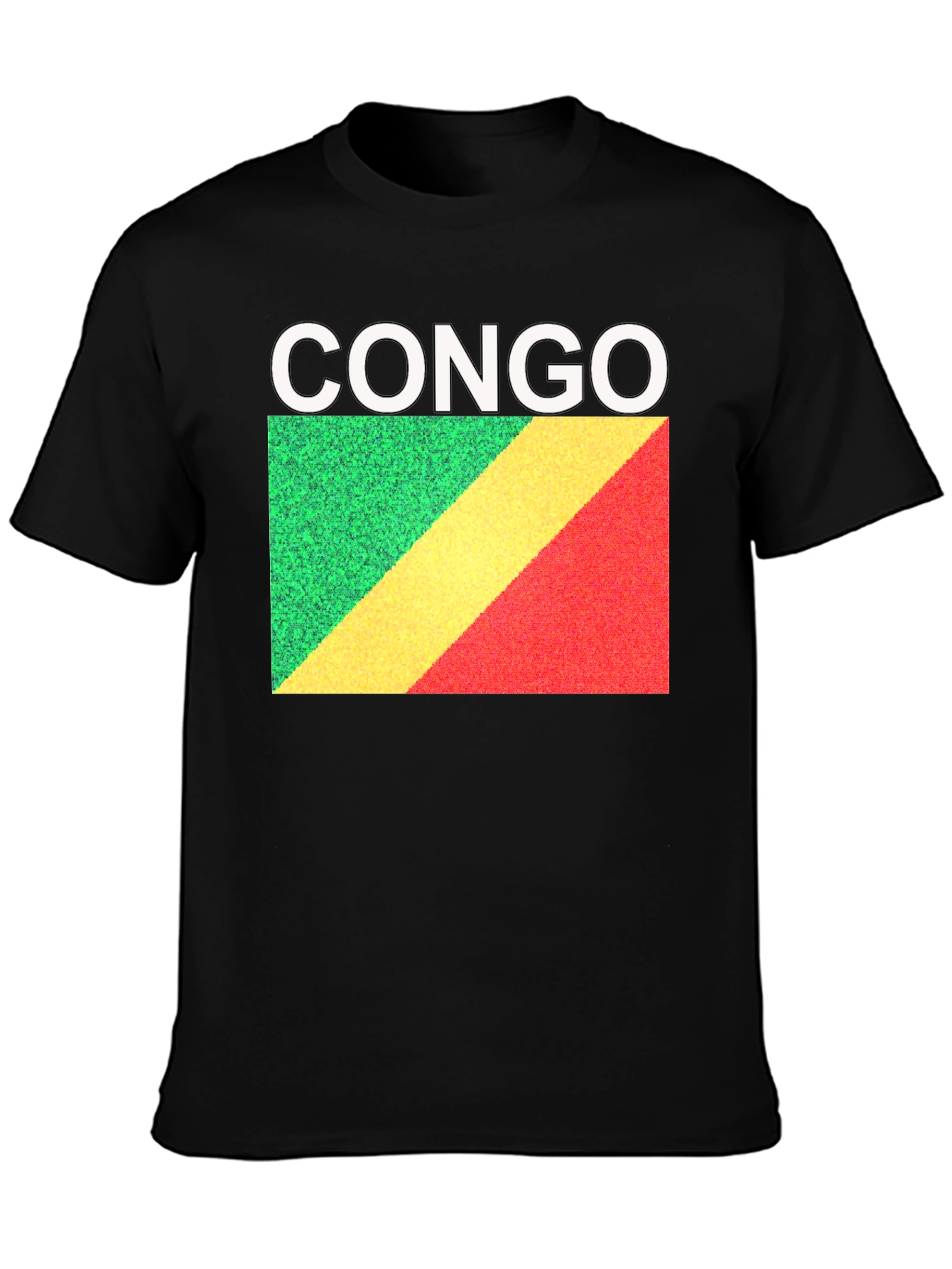 Camiseta Congo Bandera Diseño Único