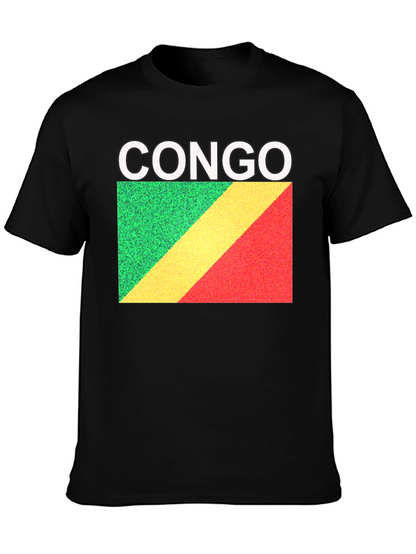 Camiseta Congo Bandera Diseño Único