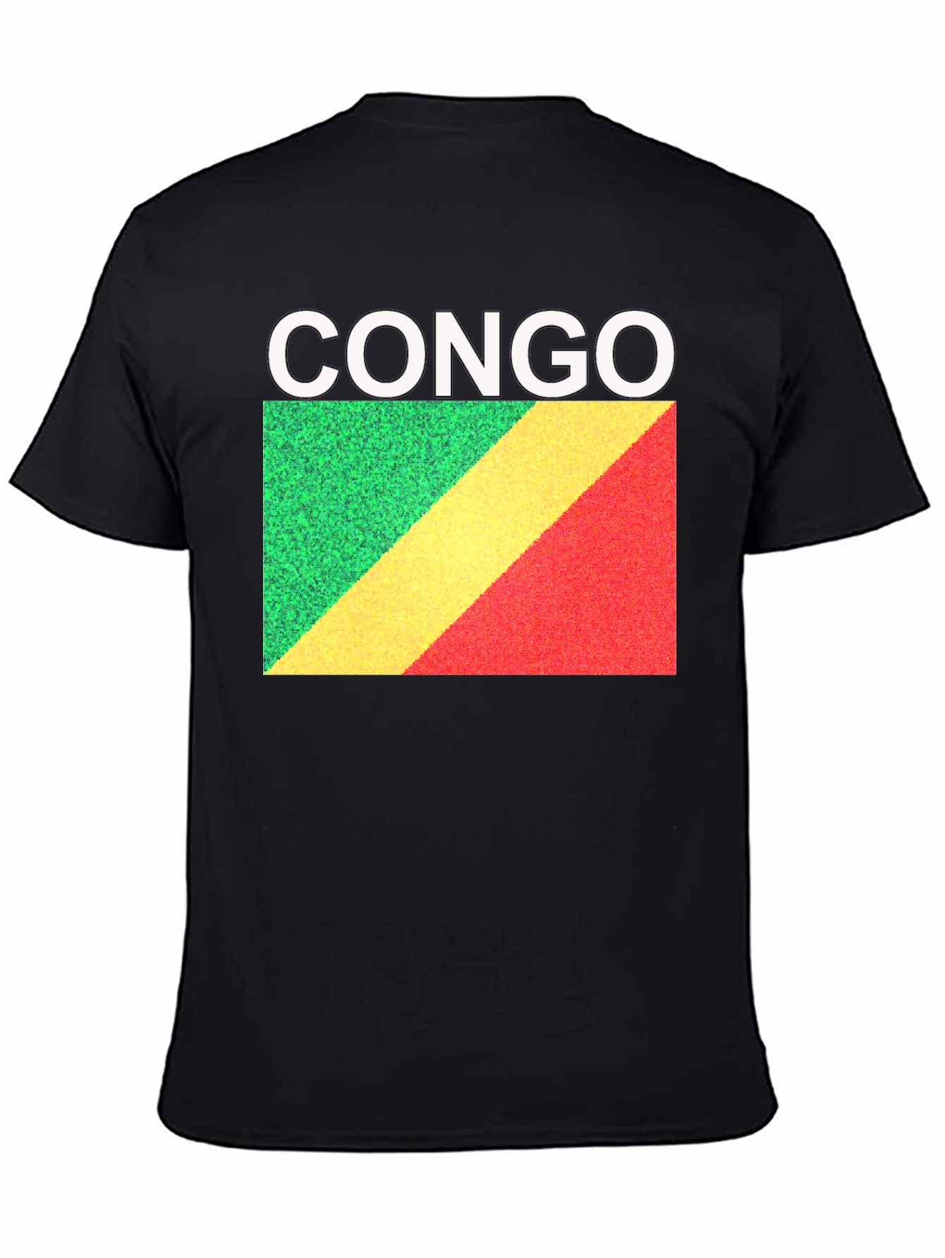 Camiseta Congo Bandera Diseño Único