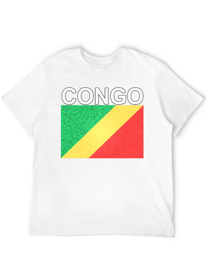 Camiseta Congo Bandera Diseño Único