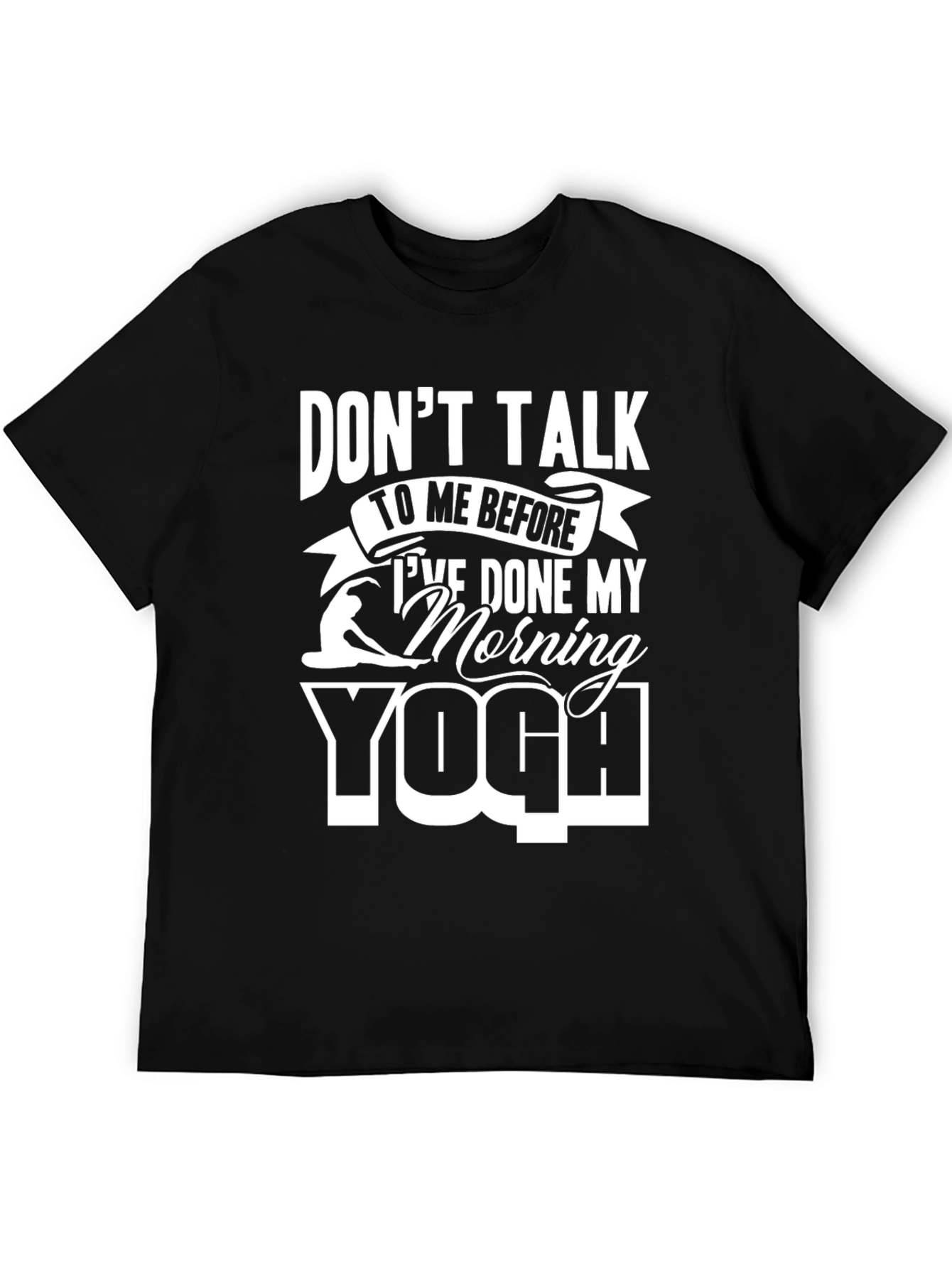 Camiseta Yoga Mañanera - No Me Hables!
