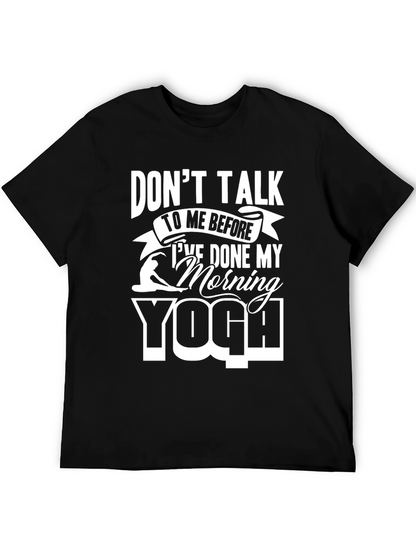 Camiseta Yoga Mañanera - No Me Hables!