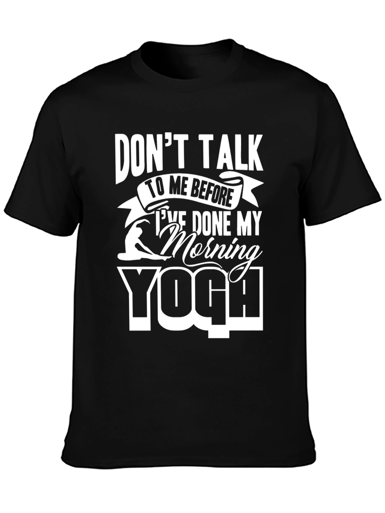 Camiseta Yoga Mañanera - No Me Hables!
