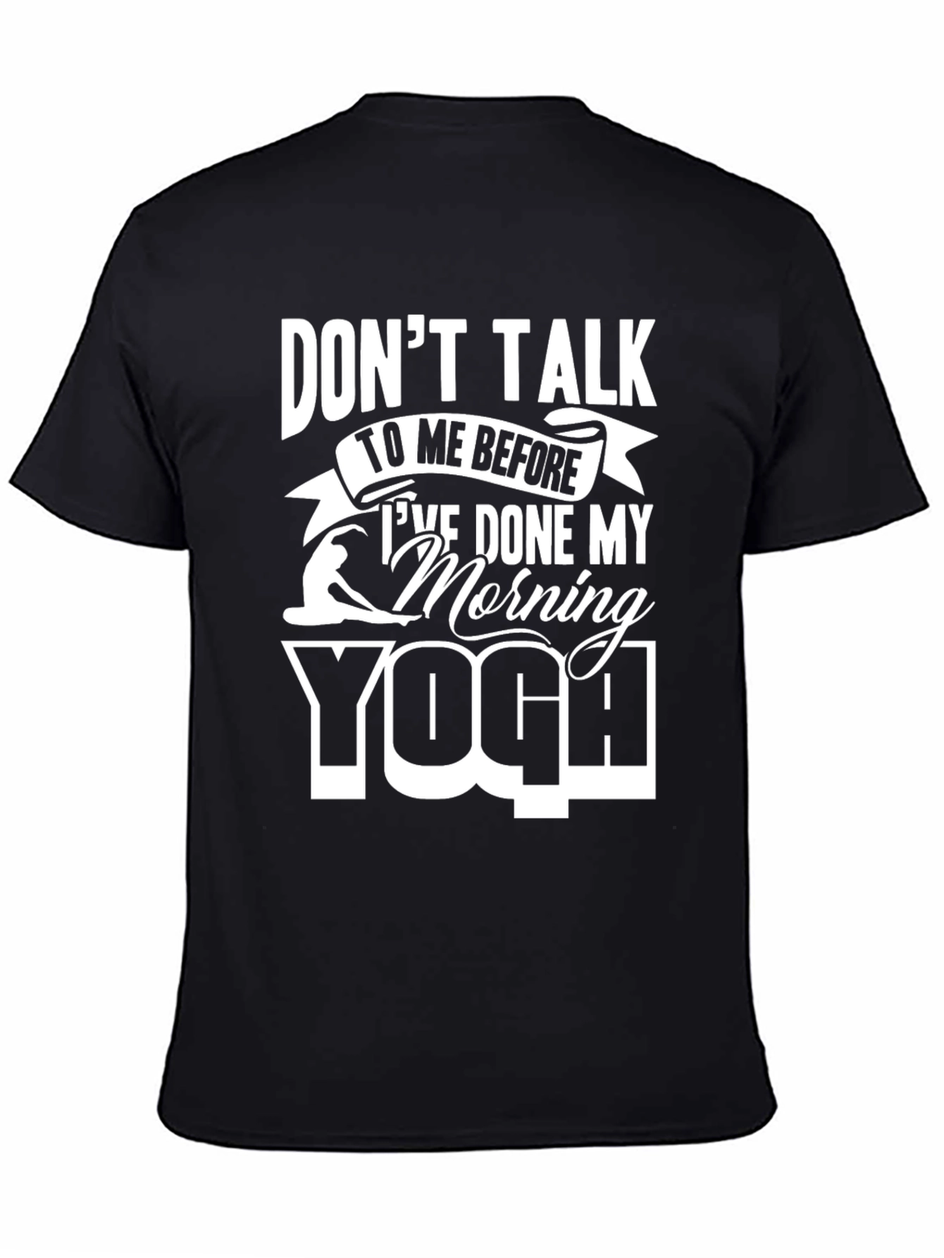 Camiseta Yoga Mañanera - No Me Hables!