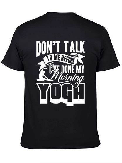 Camiseta Yoga Mañanera - No Me Hables!
