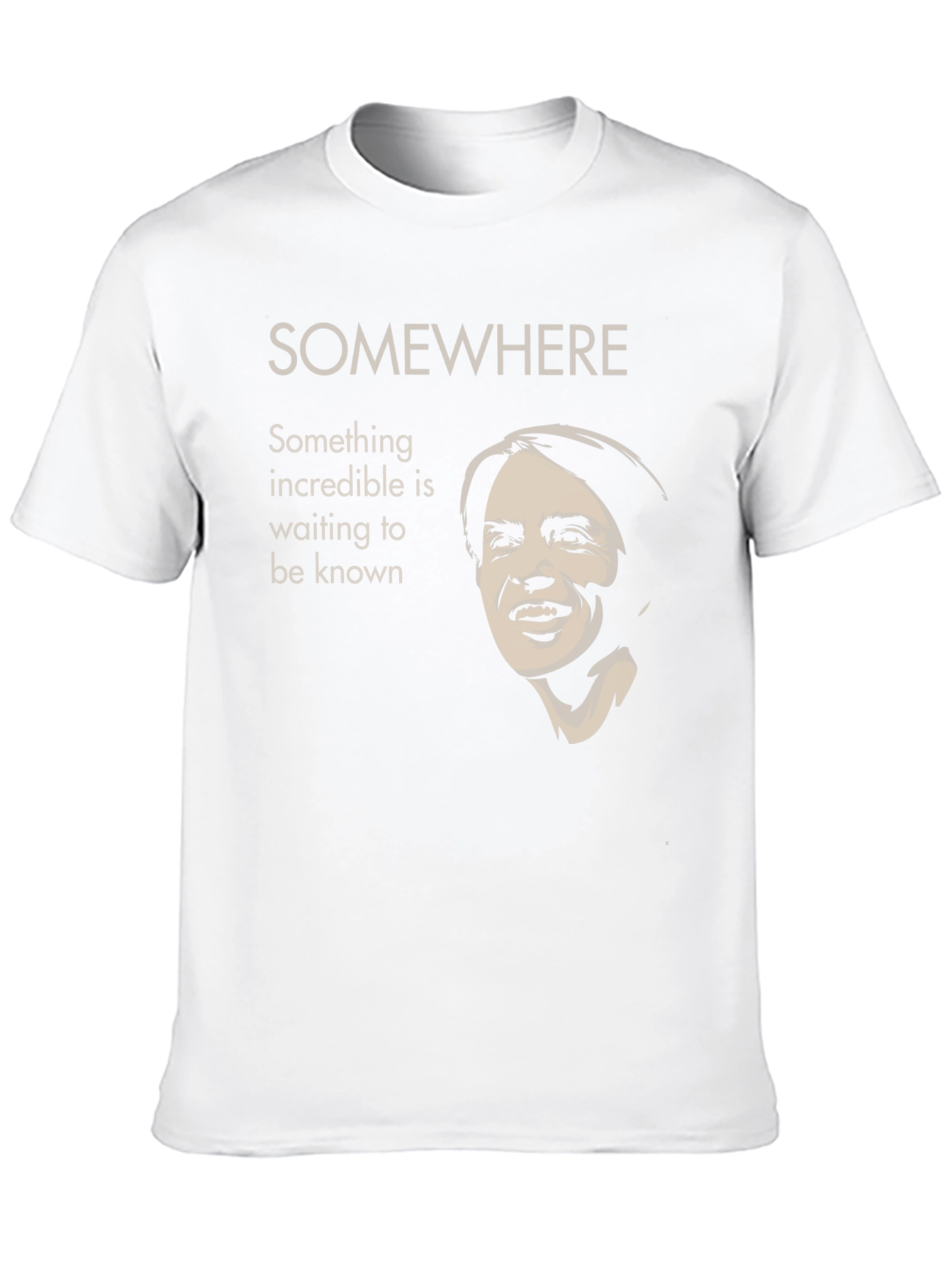 Camiseta Negra Inspiración Científica - Somewhere