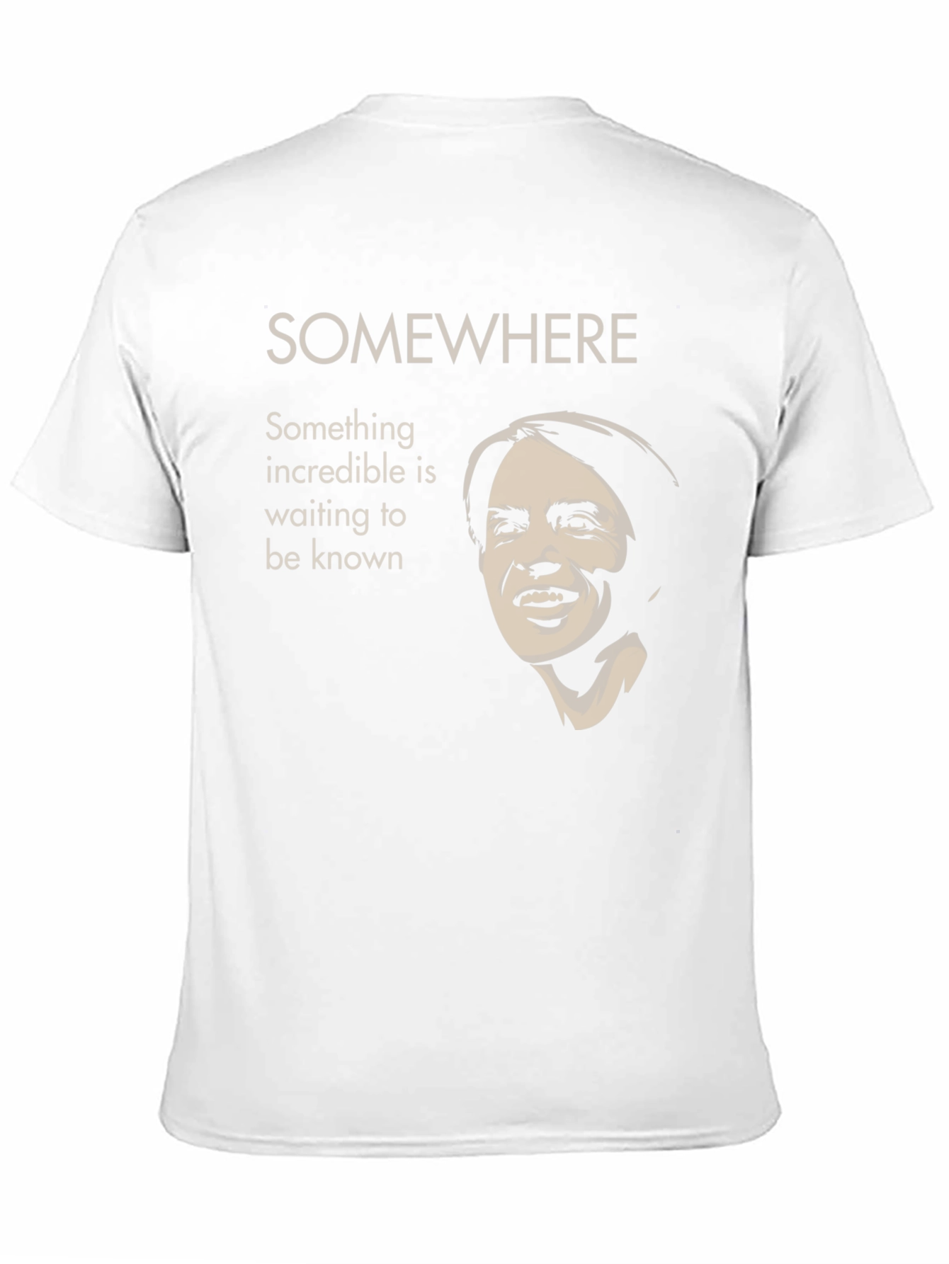 Camiseta Negra Inspiración Científica - Somewhere