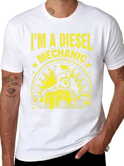 Camiseta Mecánico Diésel - Diseño Único