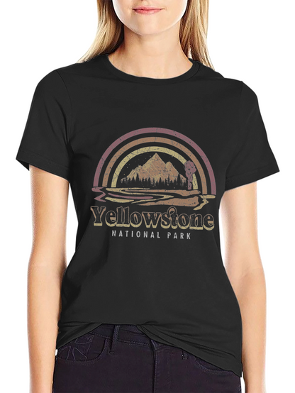 Camiseta Yellowstone National Park Retro
