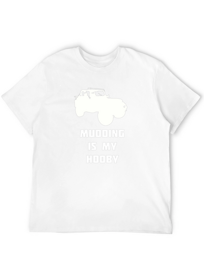 Camiseta Negra Mudding is My Hooby