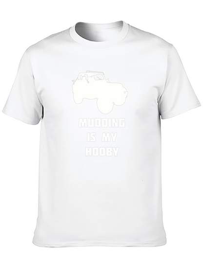 Camiseta Negra Mudding is My Hooby