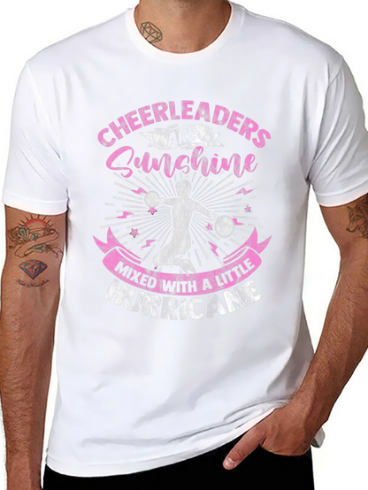 Camiseta Negra Cheerleaders Sunshine Hurricane