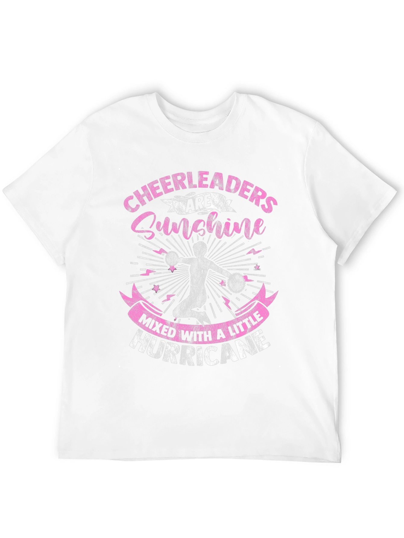 Camiseta Negra Cheerleaders Sunshine Hurricane