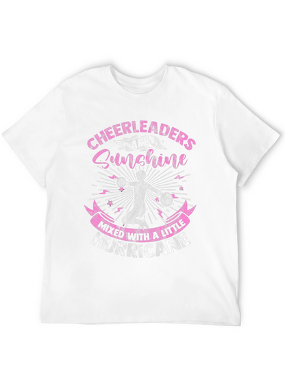 Camiseta Negra Cheerleaders Sunshine Hurricane