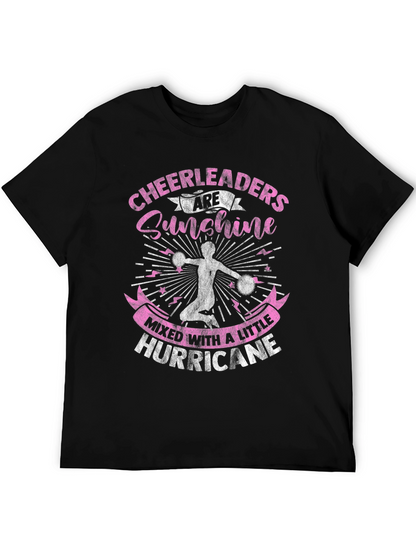 Camiseta Negra Cheerleaders Sunshine Hurricane