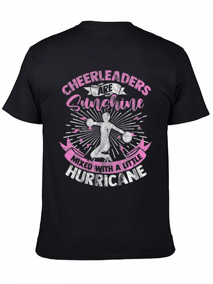 Camiseta Negra Cheerleaders Sunshine Hurricane
