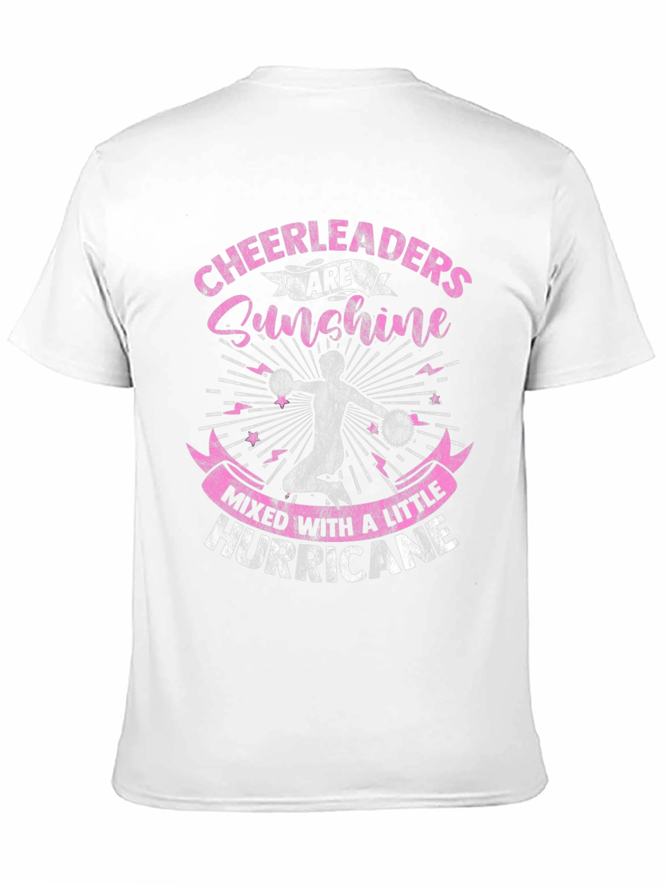 Camiseta Negra Cheerleaders Sunshine Hurricane