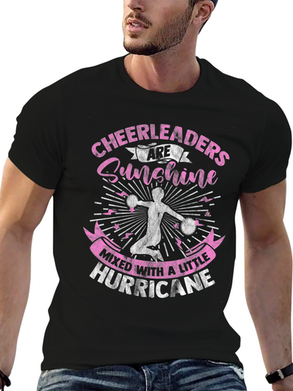 Camiseta Negra Cheerleaders Sunshine Hurricane