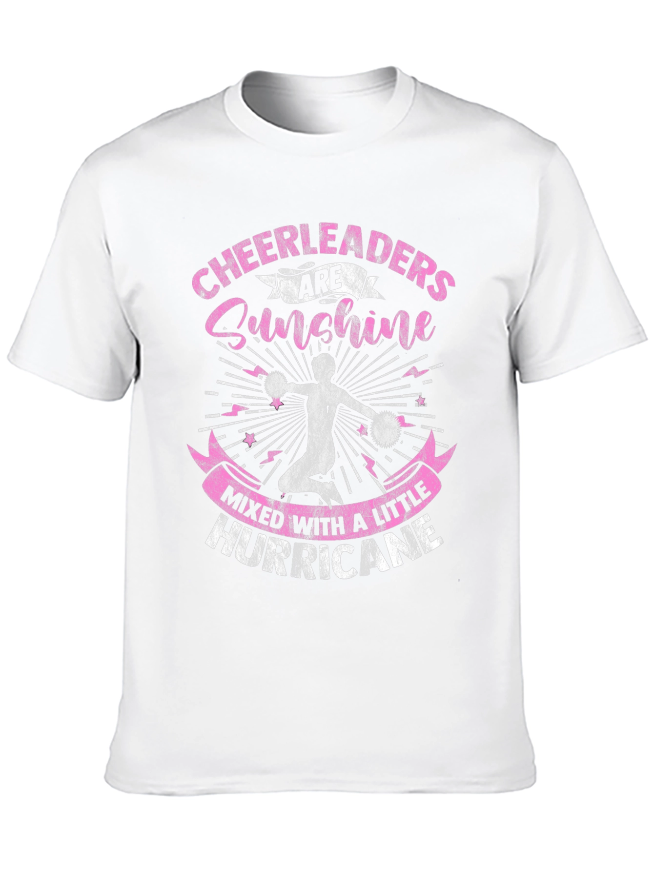 Camiseta Negra Cheerleaders Sunshine Hurricane